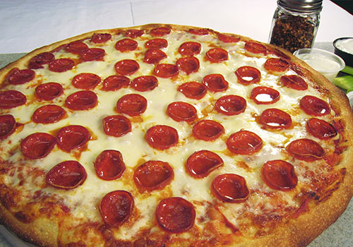 Large Cheese and Pepperoni Pizza